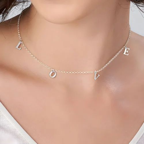 Minimal Name Necklace